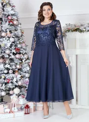 Платье Mira Fashion арт. 3978-7 син
