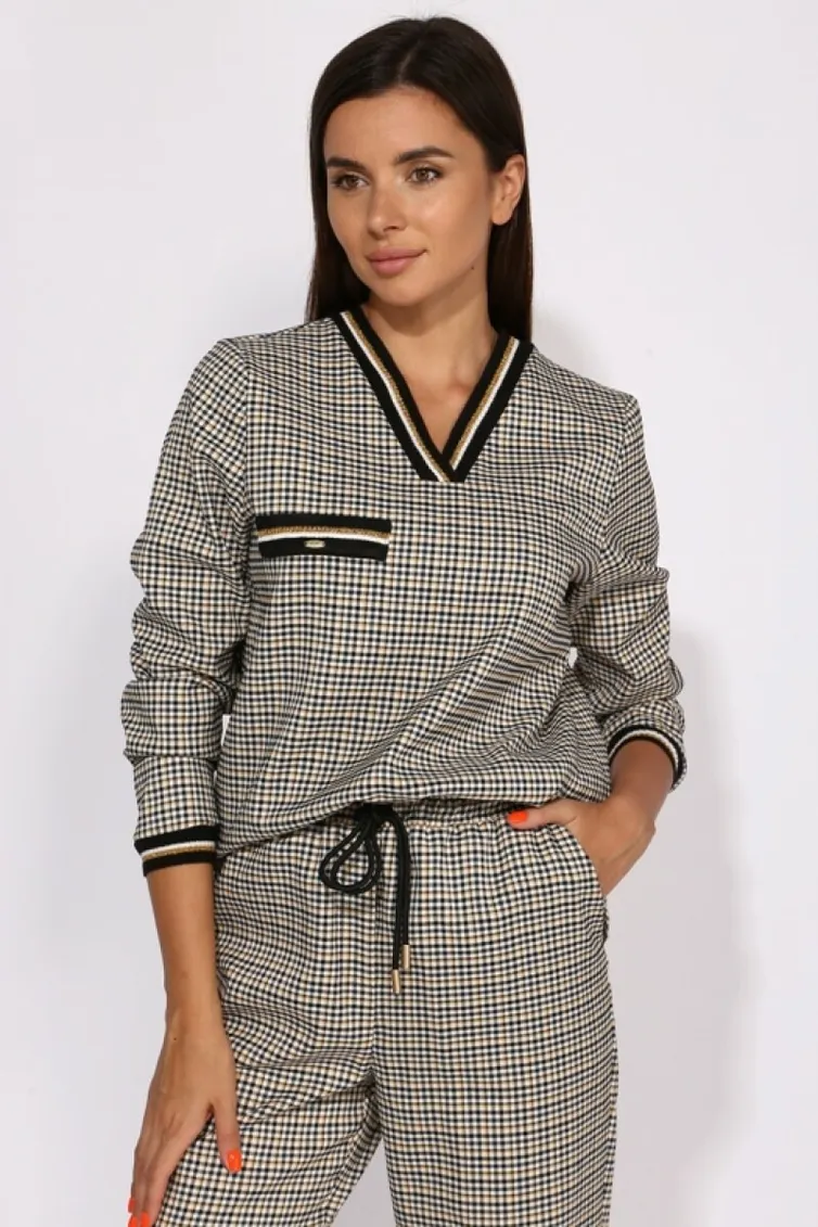 Костюм Faufilure арт. С1354 диз. клетка