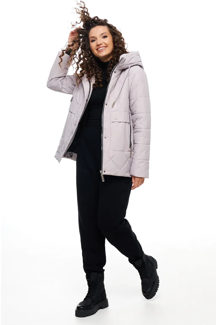 Kurtka Beautiful & Free #6091 seryj