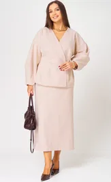 Жакет V&N fashion 1048 бежевый