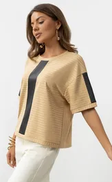 T-Shirt CHARUTTI Pochti lyubov (bezh)