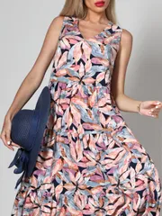 Dress DS Trend #YuS-1070 (Vozmutitelno krasivo, yarkaya nyu)