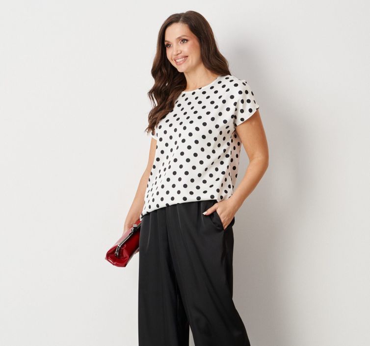 Блуза Panda арт. 121340 молочный