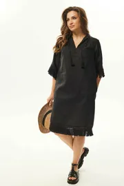 Dress MiSlana #S938 chernyj