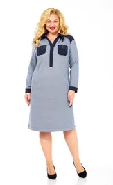 Dress Тэнси 407 dzhinsovyj rubchik