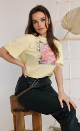 Майка Amori 6372 170 желт