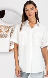 Blouse VIZAVI 724 molochnyj