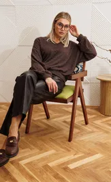 Jumper Verita moda N-2495.1 shokolad