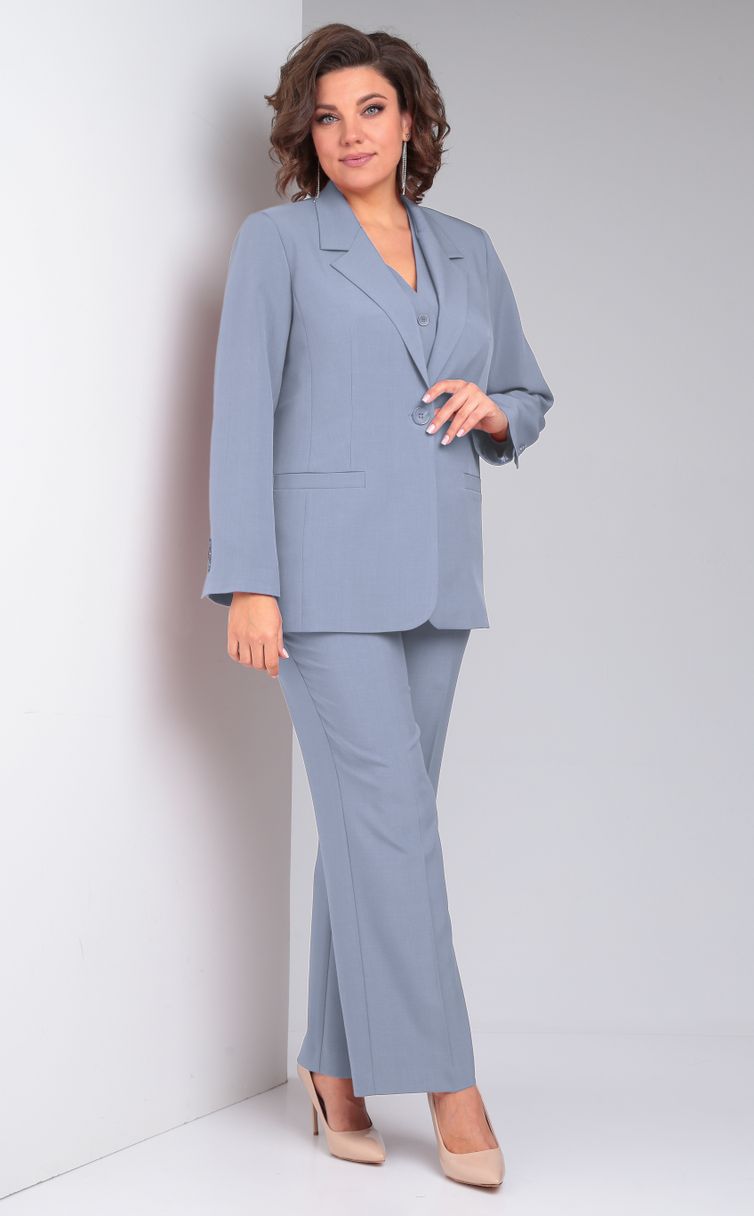 Костюм Vilena-fashion арт. 1119 светлый джинс