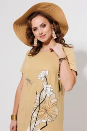 Платье Galean Style арт. 963 песочный