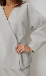 Жакет V&N fashion 1048 серый
