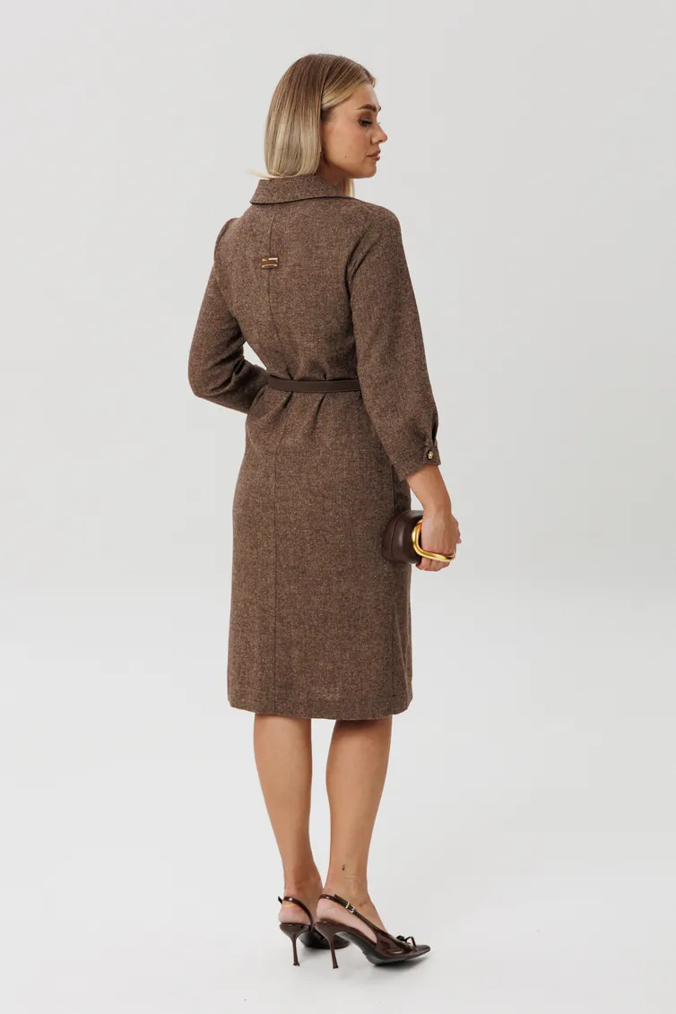Dress Verita moda #N-2419 korichnevyj