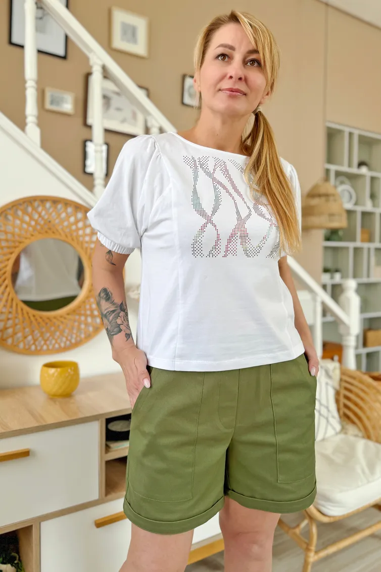 Spodenki Rumoda #2232 xaki