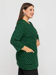 Sweter Avila #0965 zelenyj