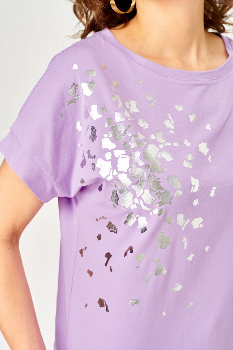 Футболка Rumoda арт. 2252 сиреневый