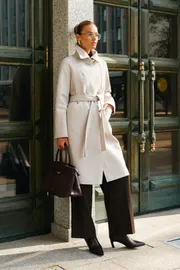 Coat Beautiful & Free #9029 molochnyj