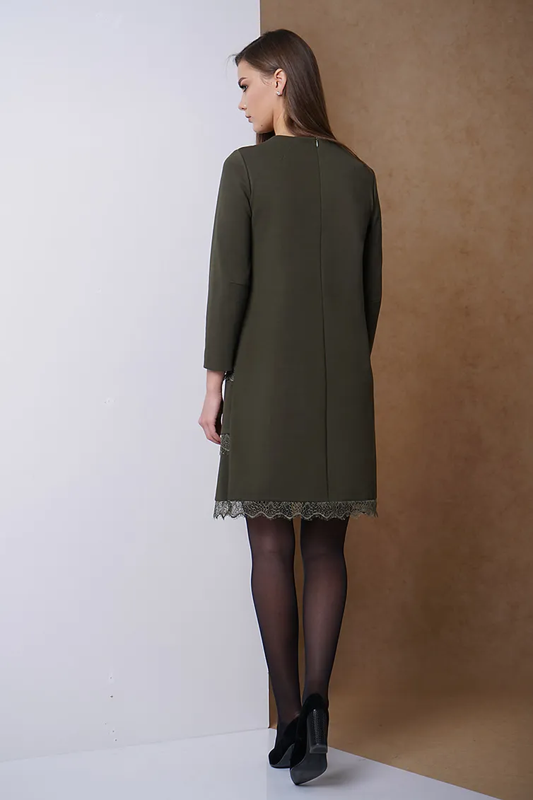 Dress Fantazia Mod #3324 xaki