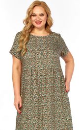 Dress LadyThreeStars 2682 myatnyj print