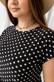 Dress TOOK A LOOK & Angelika #A-356 gorox na chernom