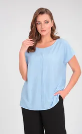 Блузка BLISS 8702 голубой NICE