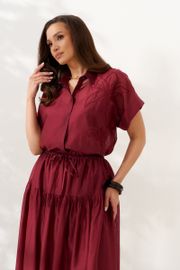 Блузка Alta Moda арт. 1090 бордовый