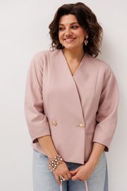 Жакет Anelli Laurel арт. 1842 розовая зарянка