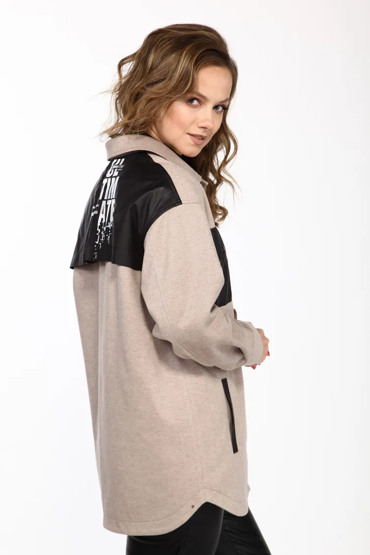 Жакет Vilena-fashion арт. 741 бежевый