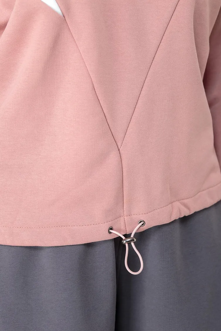 Bluza Anelli Laurel #1018 pepelnaya roza