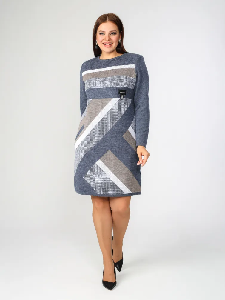 Dress BONADI #1346 bajkal-kapuchino
