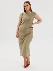 Sukienka Anastasia MAK #1317 xaki