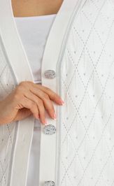 Кардиган BONADI 2181 белый