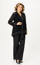 Suit Vilena-fashion 1162 chernyj