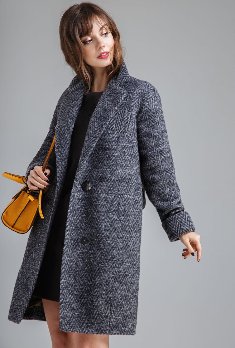 Coat PAPAYA #P1023F ser elochka