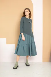 Платье Buter New арт. 2329.1 бирюза