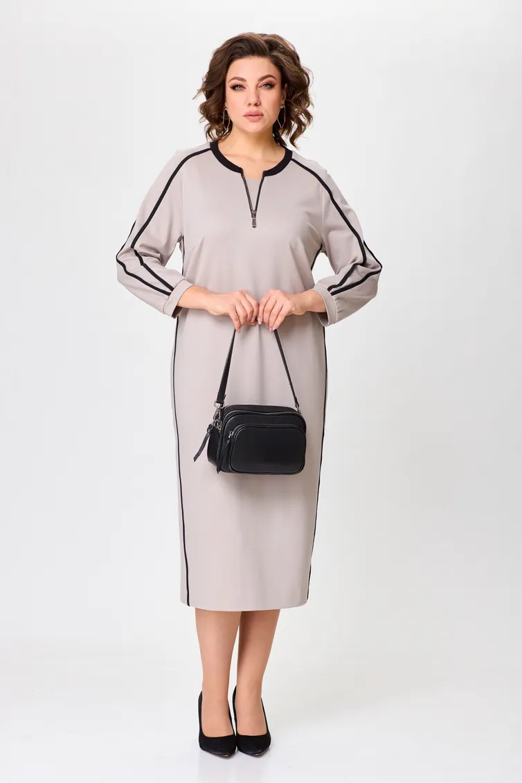 Платье Aira Style арт. 24411А песочный
