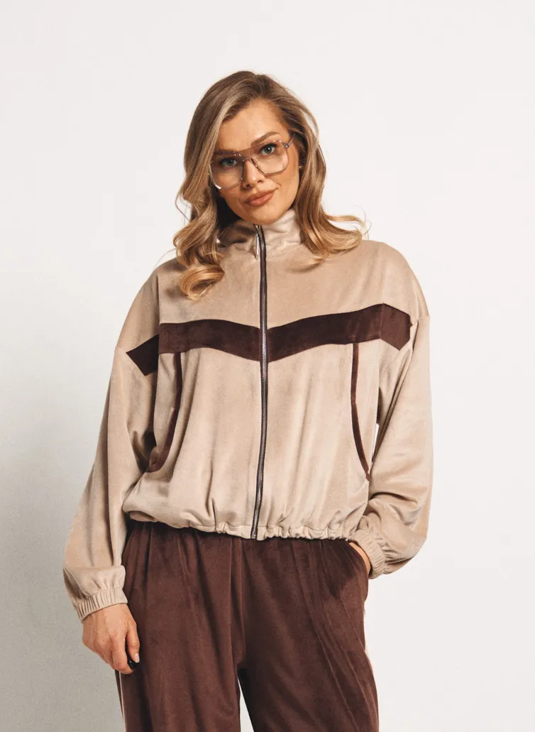 Garnitur Verita moda #N-2449 molochnyj+shokolad
