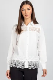 Blouse VIZAVI #747 molochnyj