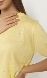 Блузон BELANGE 3078 желтый
