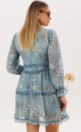 Платье Anelli Laurel 1830 аквамарина