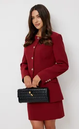 Spódnica TND M357 yubka bordo