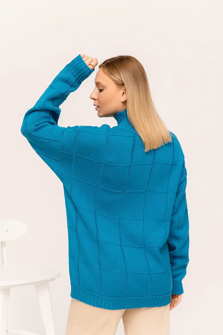 Jumper Romgil #TZ854Sh yarko-sinij