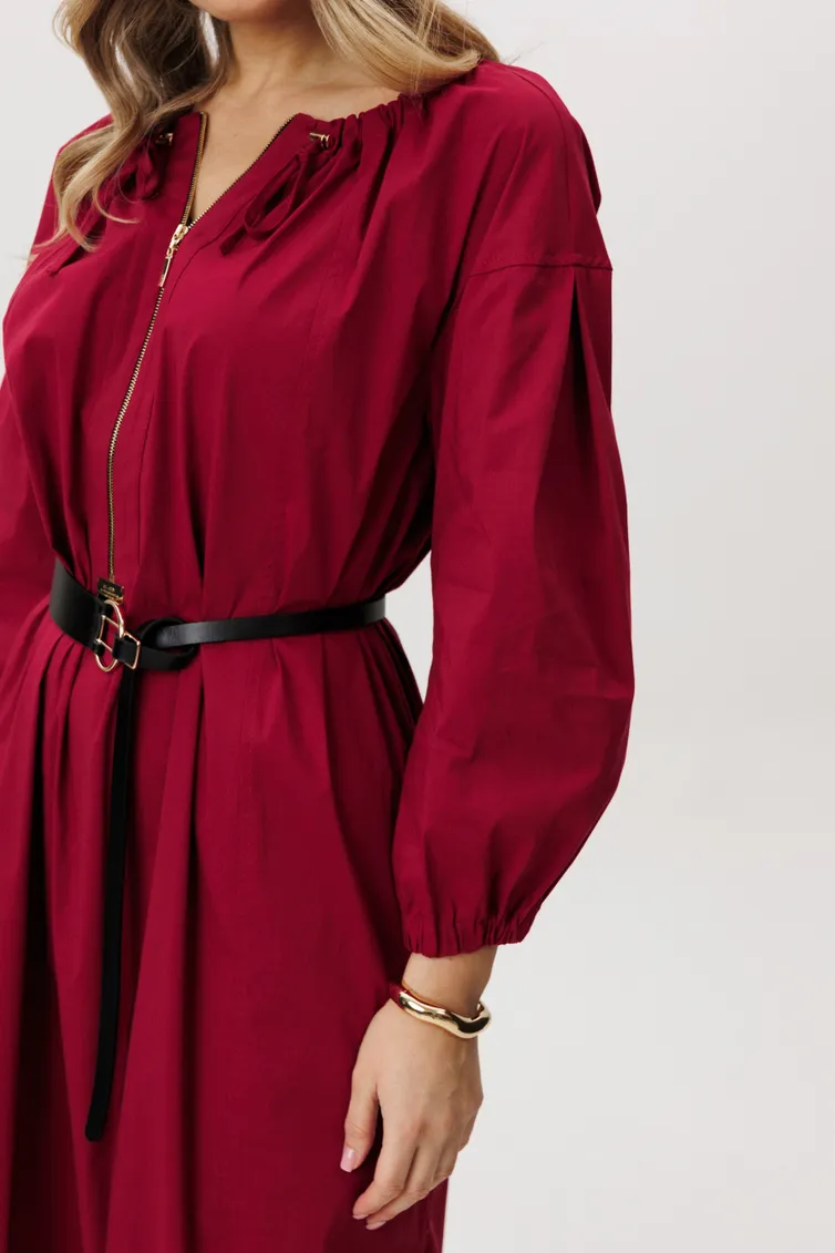 Dress Fantazia Mod #4708 bagrovyj