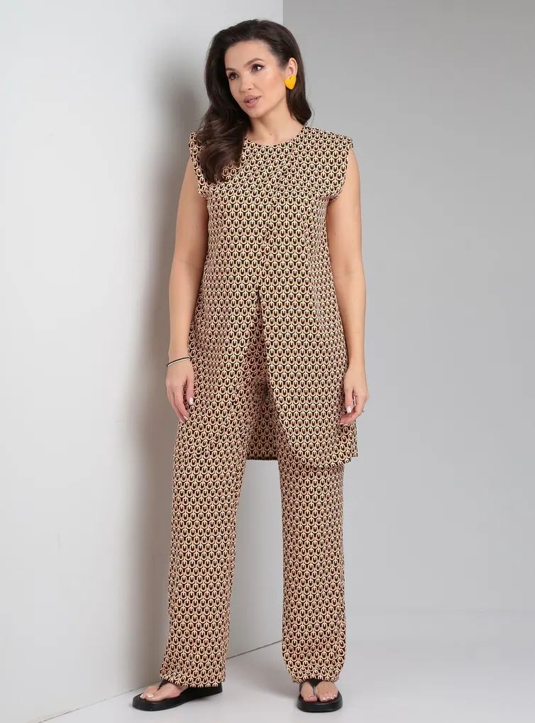 Garnitur Vilena-fashion #961 karamel