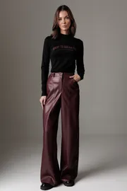 Spodnie Lyushe #4510 bordo
