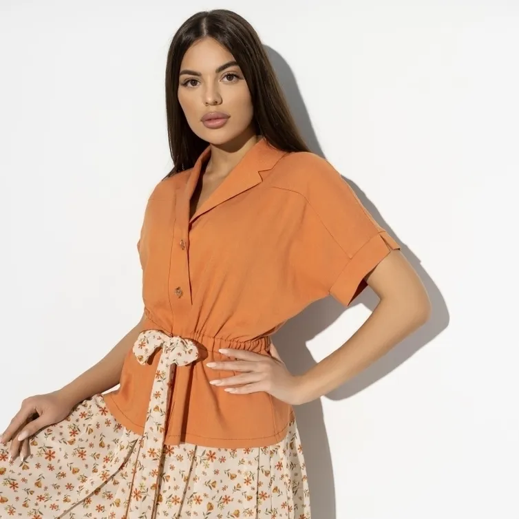 Zestaw CHARUTTI #Svetskie manery (fleur orange, 2 v 1)
