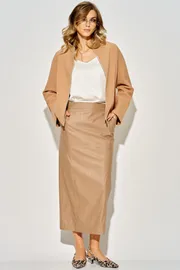 Skirt LAIKONY #L-924 karamel