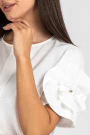 Blouse VIZAVI #722 molochnyj