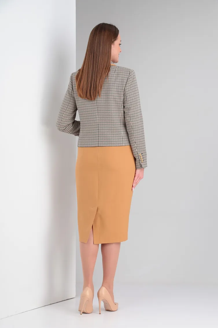 Zestaw Vilena-fashion #750 gusinaya lapka+karamel