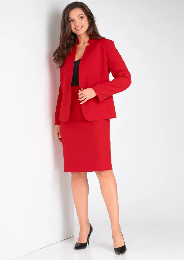 Garnitur Vilena-fashion #921 krasnyj