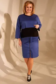 Skirt Golden Valley #5035 sinij